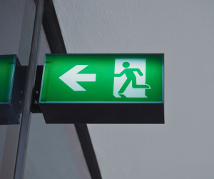 emergency exit sign printing services